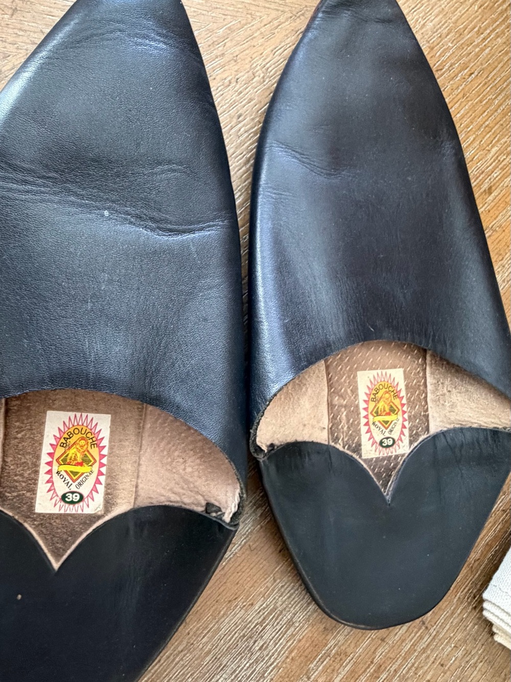 Authentic Moroccan Handcrafted Leather Babouche Royal Slippers